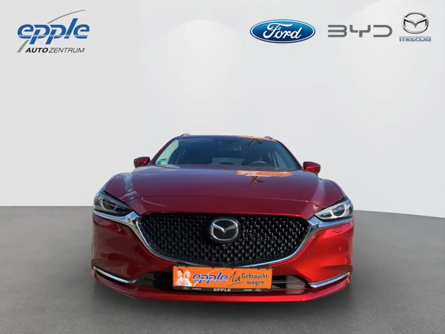 Mazda 6 Kombi SKYACTIV-G 194 Drive i-ELOOP Sports-Line Rood - 2