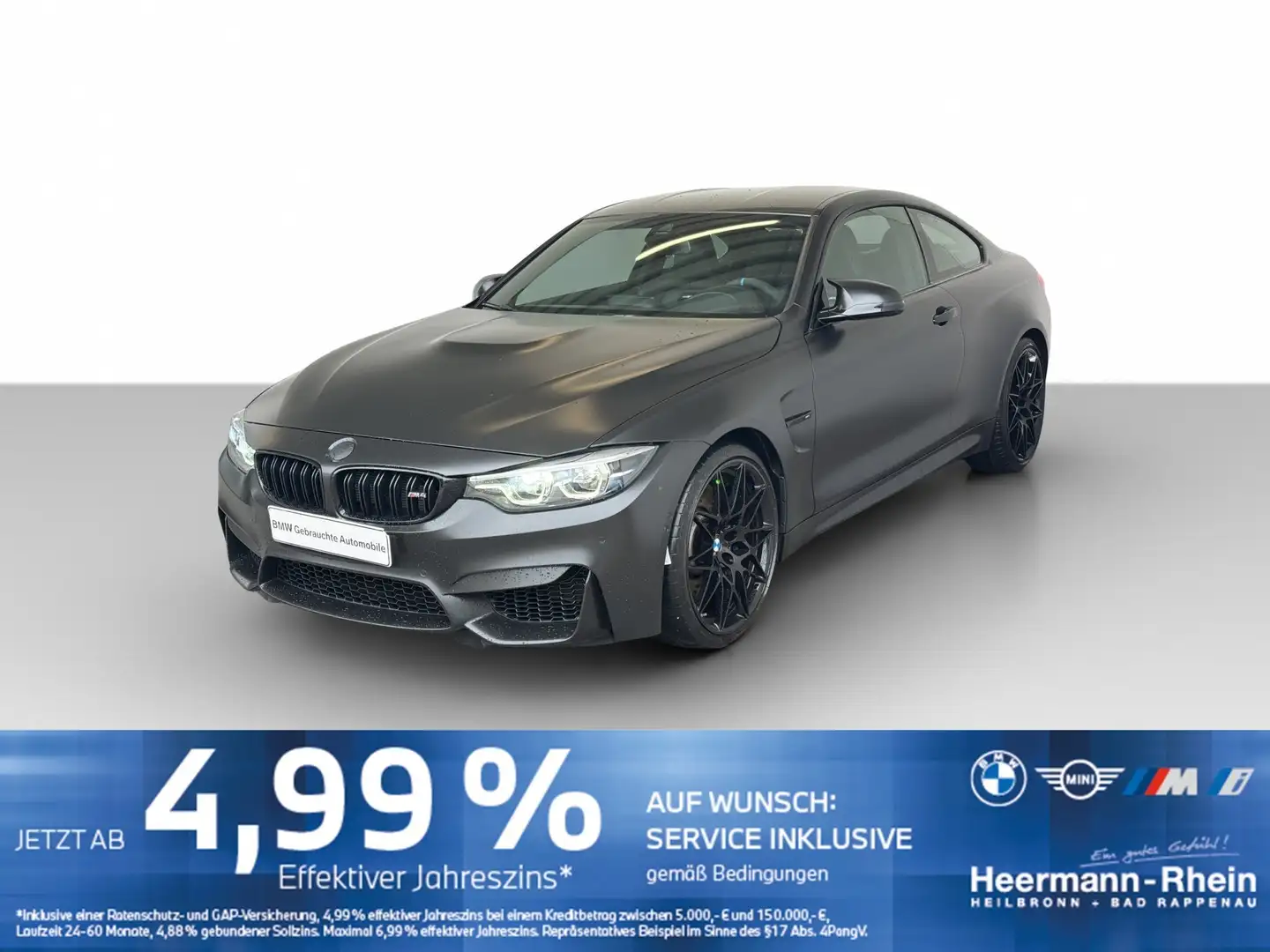 BMW M4 Coupe DKG M Competition NaviProf.HUD.LED.RFK Schwarz - 2