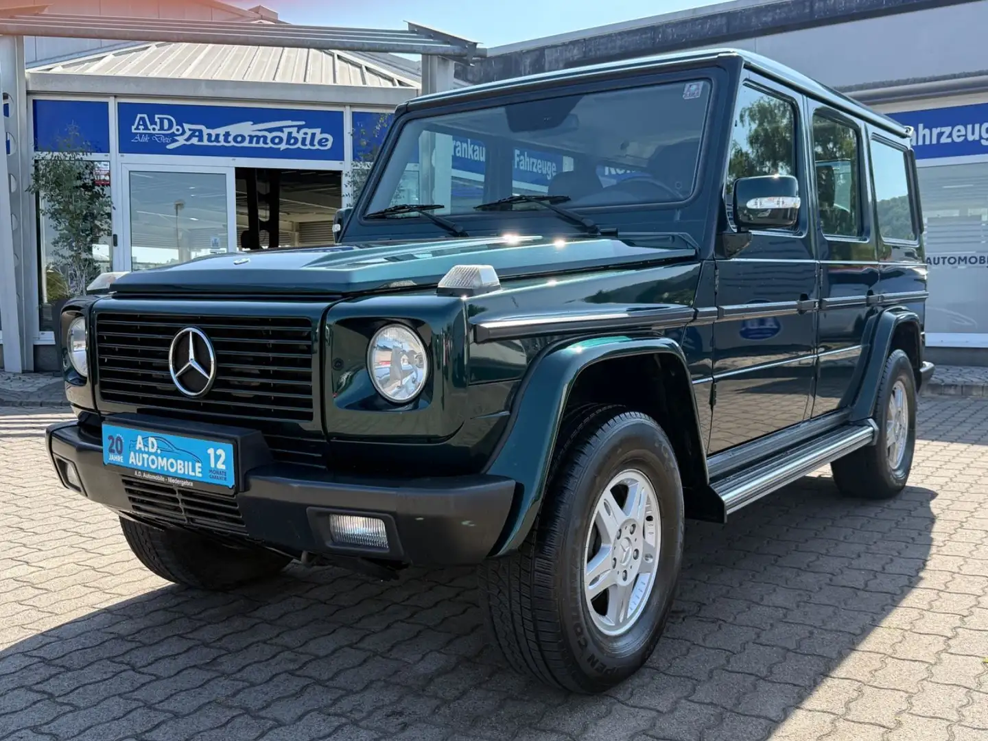 Mercedes-Benz G 270 Andraditgrün Standhzg. Vollleder NAVI AHK Grün - 1
