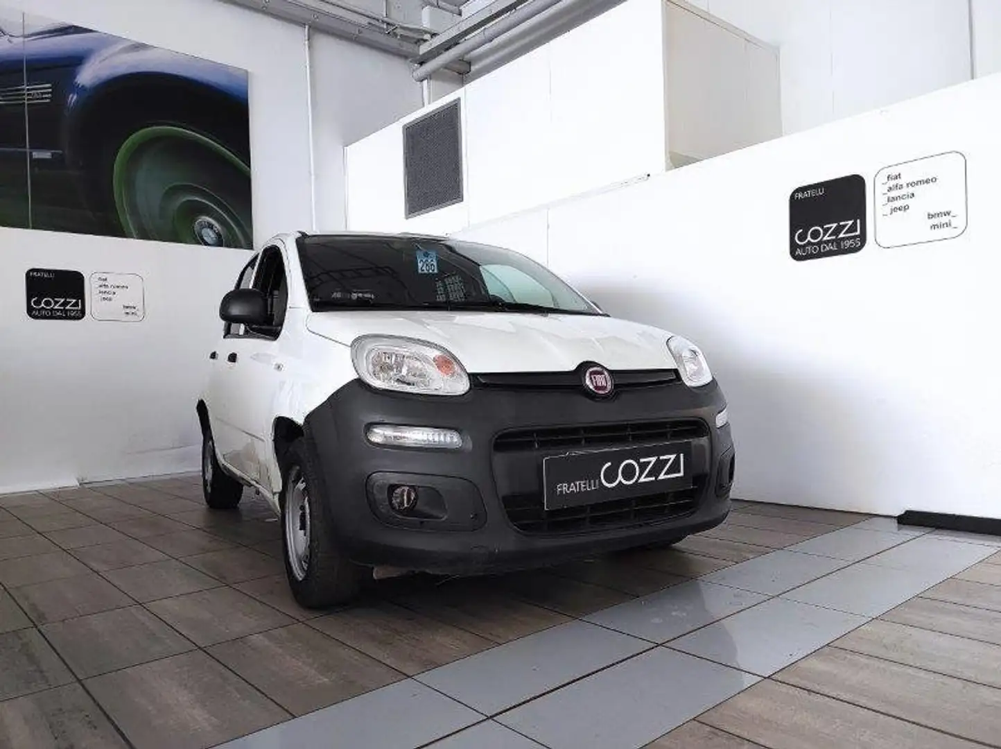 Fiat Panda 1.2 Pop Van 2 posti Blanc - 1