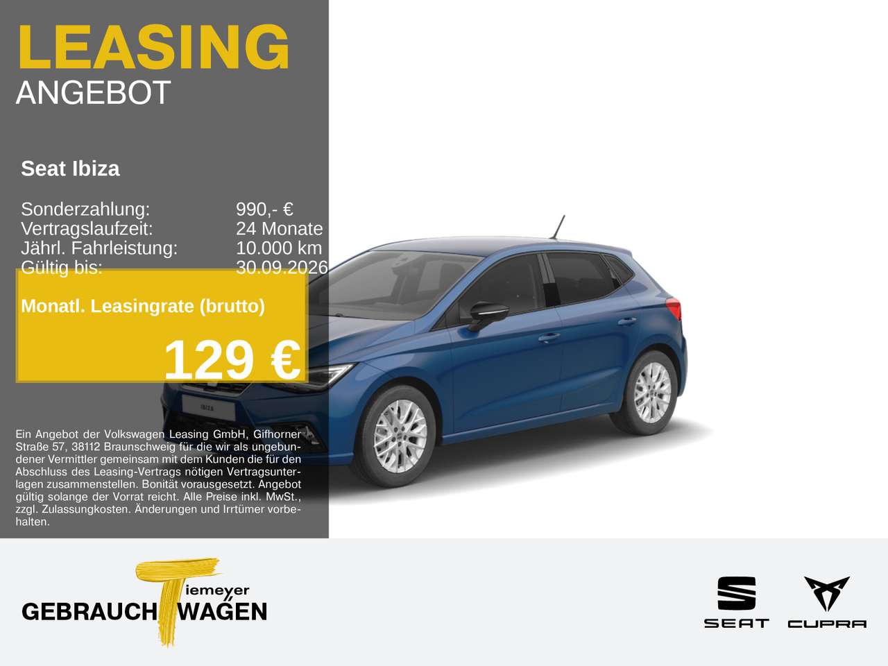 Seat Ibiza 2025 — 1.0 TSI DSG FR KAMERA NAVI LED ACC