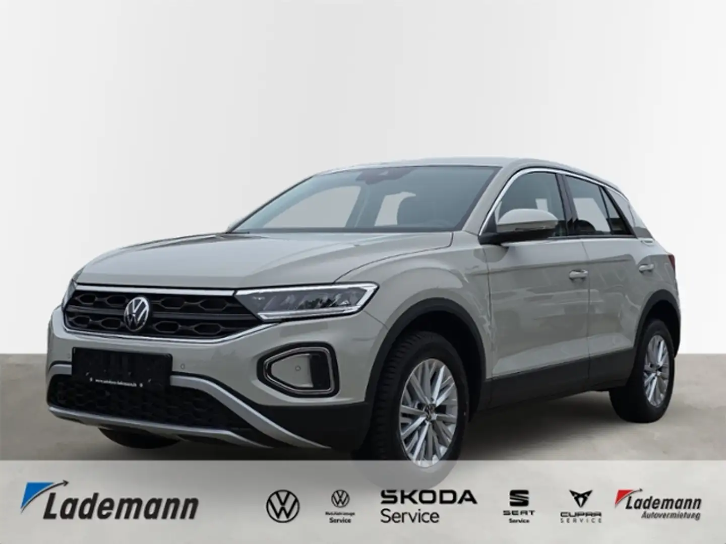 Volkswagen T-Roc 1.0 TSI LED+ACC+KLIMAAUTOM.+VIRTUAL+LM-FEL Grau - 1