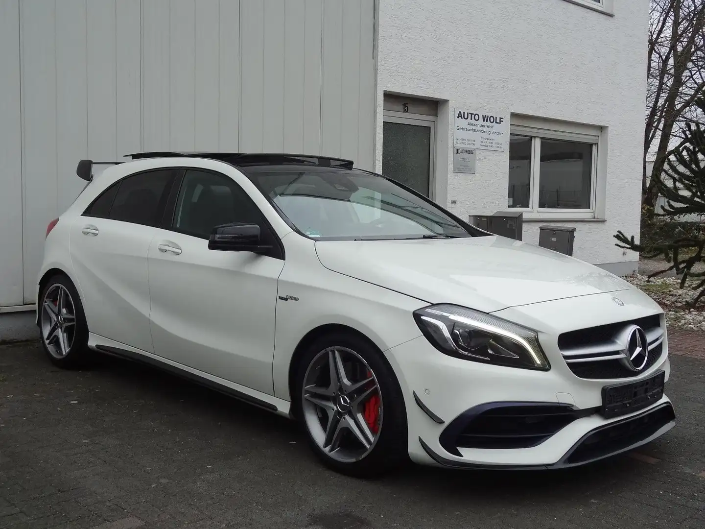 Mercedes-Benz A 45 AMG 4Matic Blanc - 1