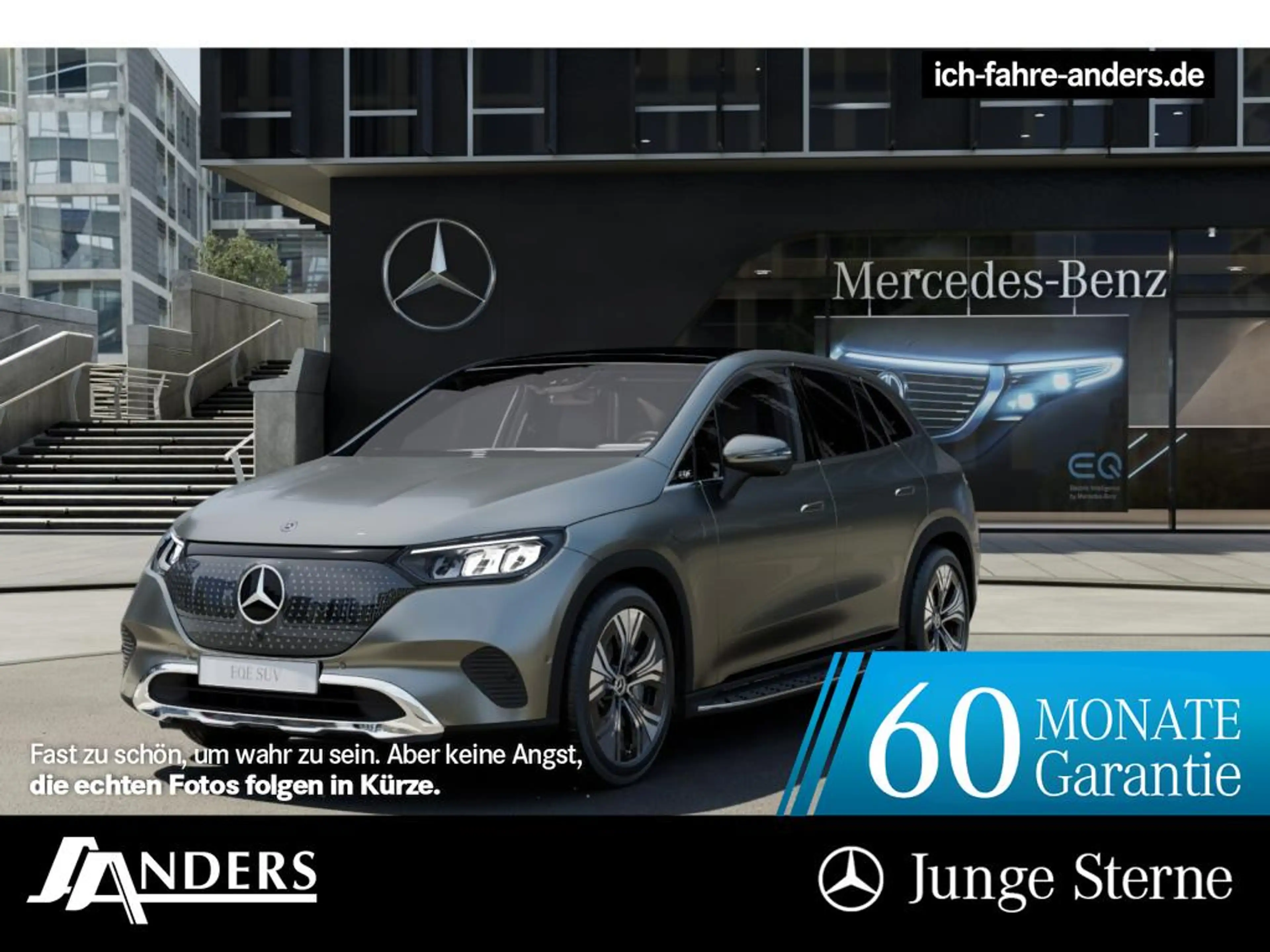 Mercedes-Benz EQE SUV Electric Art+Pano+AHK+Dist+360°+APP