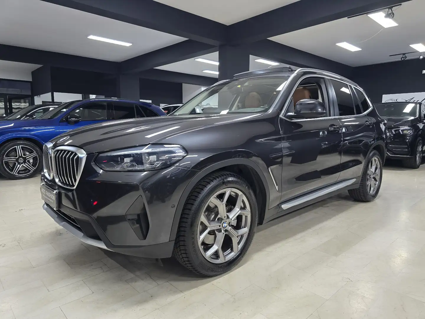 BMW X3 X3 xdrive20d mhev 48V auto (Tetto) Gris - 1