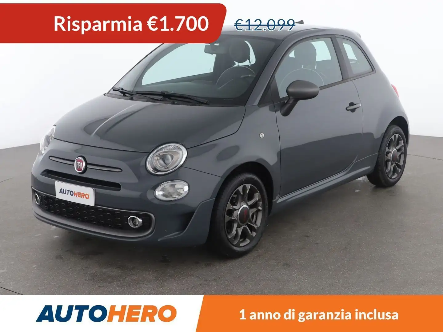 Fiat 500 1.2 Sport Grigio - 1