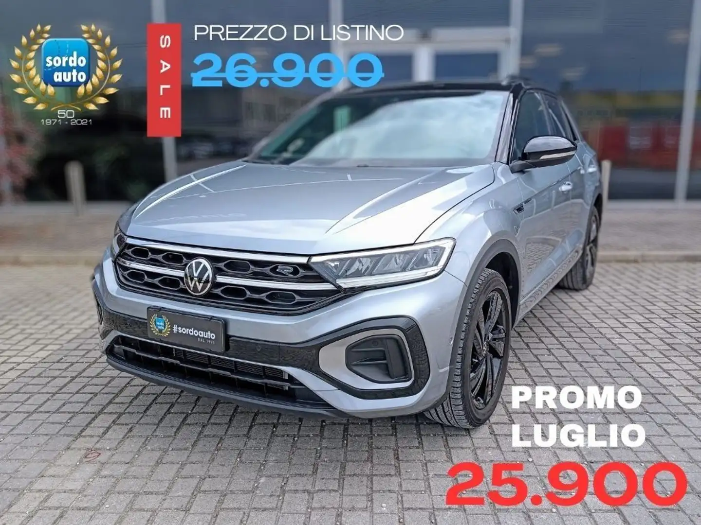 Volkswagen T-Roc 1.0 TSI R-Line Grigio - 1