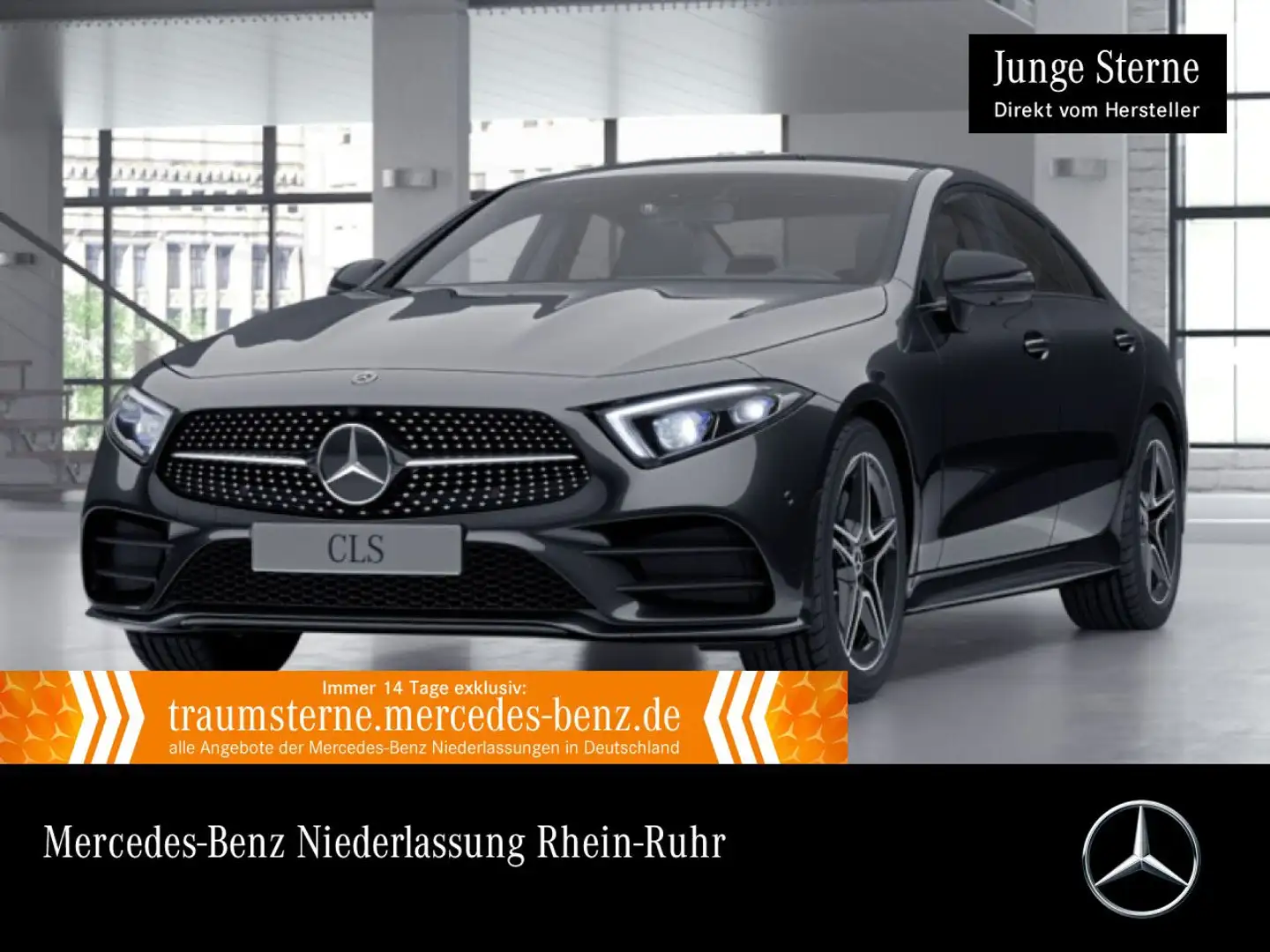 Mercedes-Benz CLS 220 d Cp. AMG WideScreen Multibeam Distr. AHK crna - 1