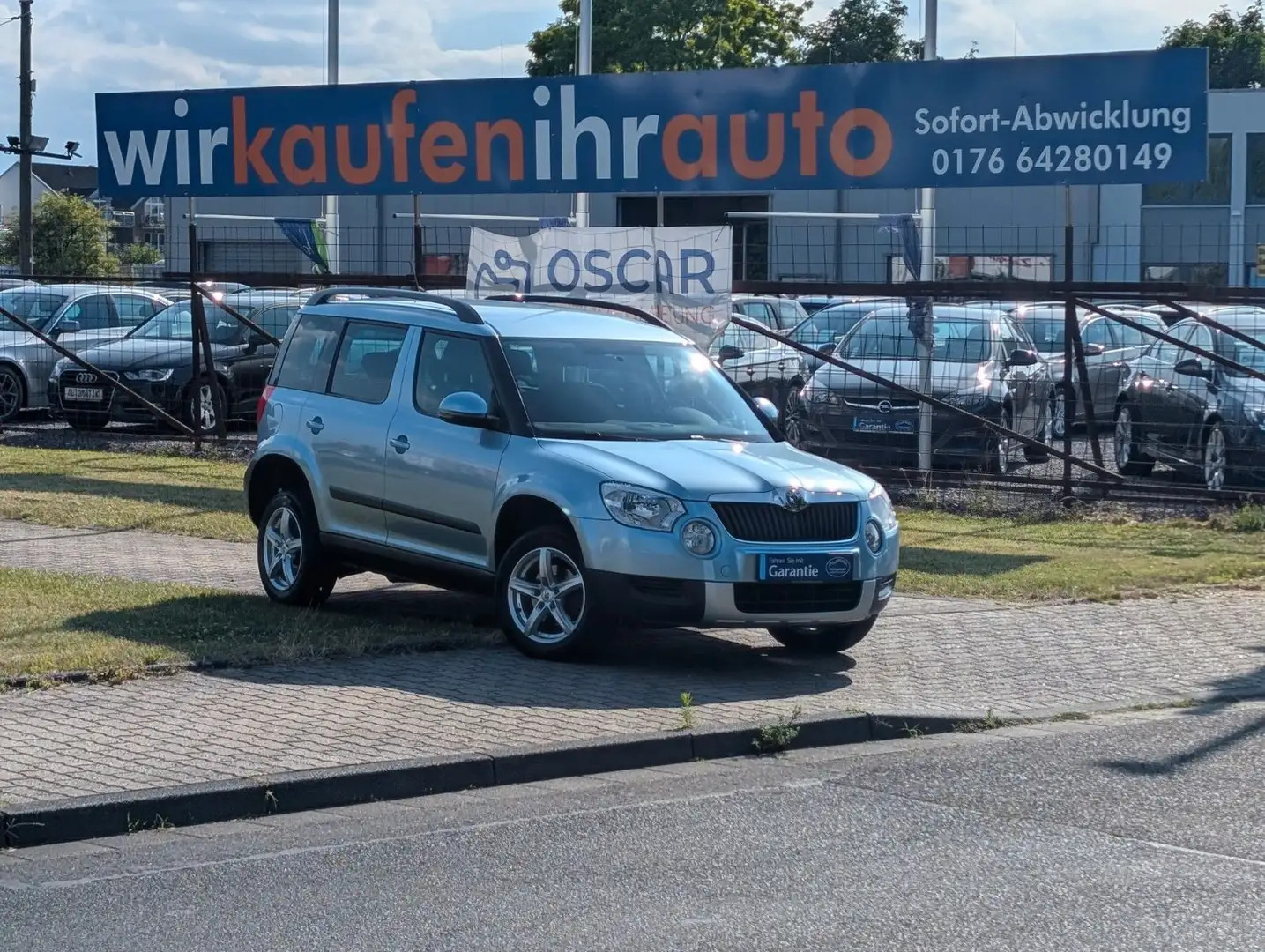 Skoda Yeti Active Plus Edition*AUTOMATIK*KLIMA*1-HAND Blau - 1
