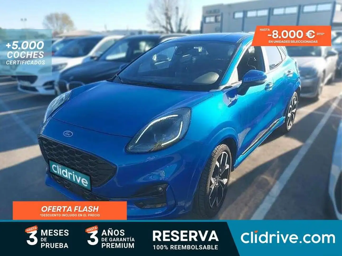 Ford Puma 1.0 EcoBoost 155cv ST-Line X MHEV Auto Azul - 1