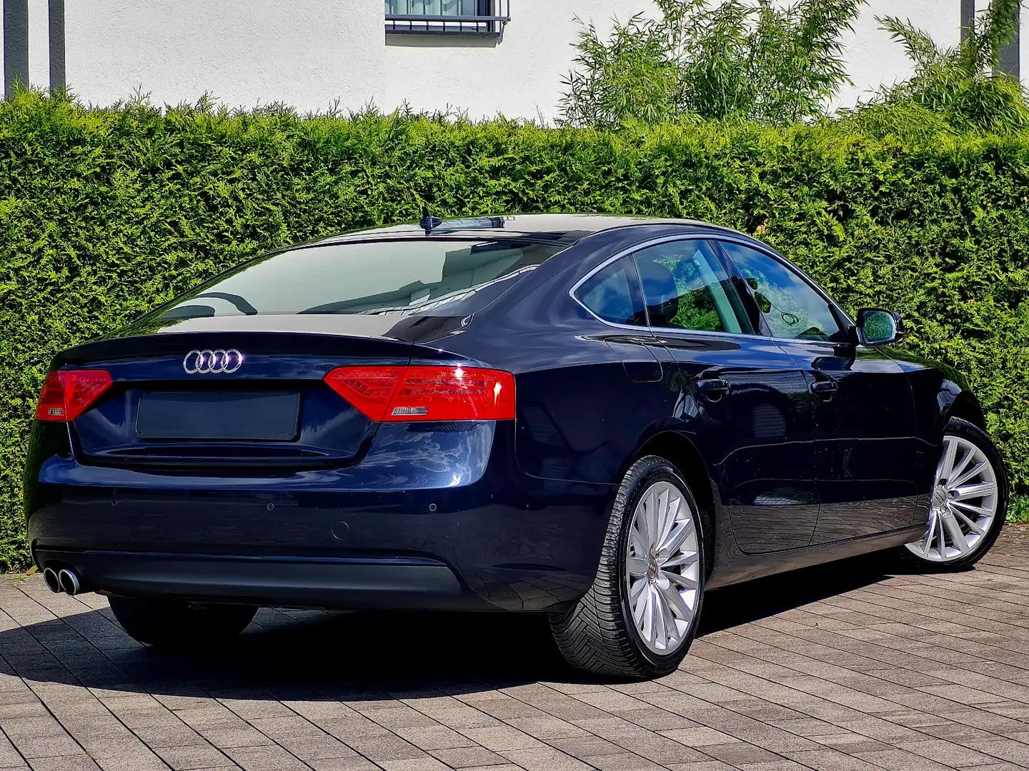 Audi A5 2.0 TDI 110kW clean d. multit. Sportback Blau - 2