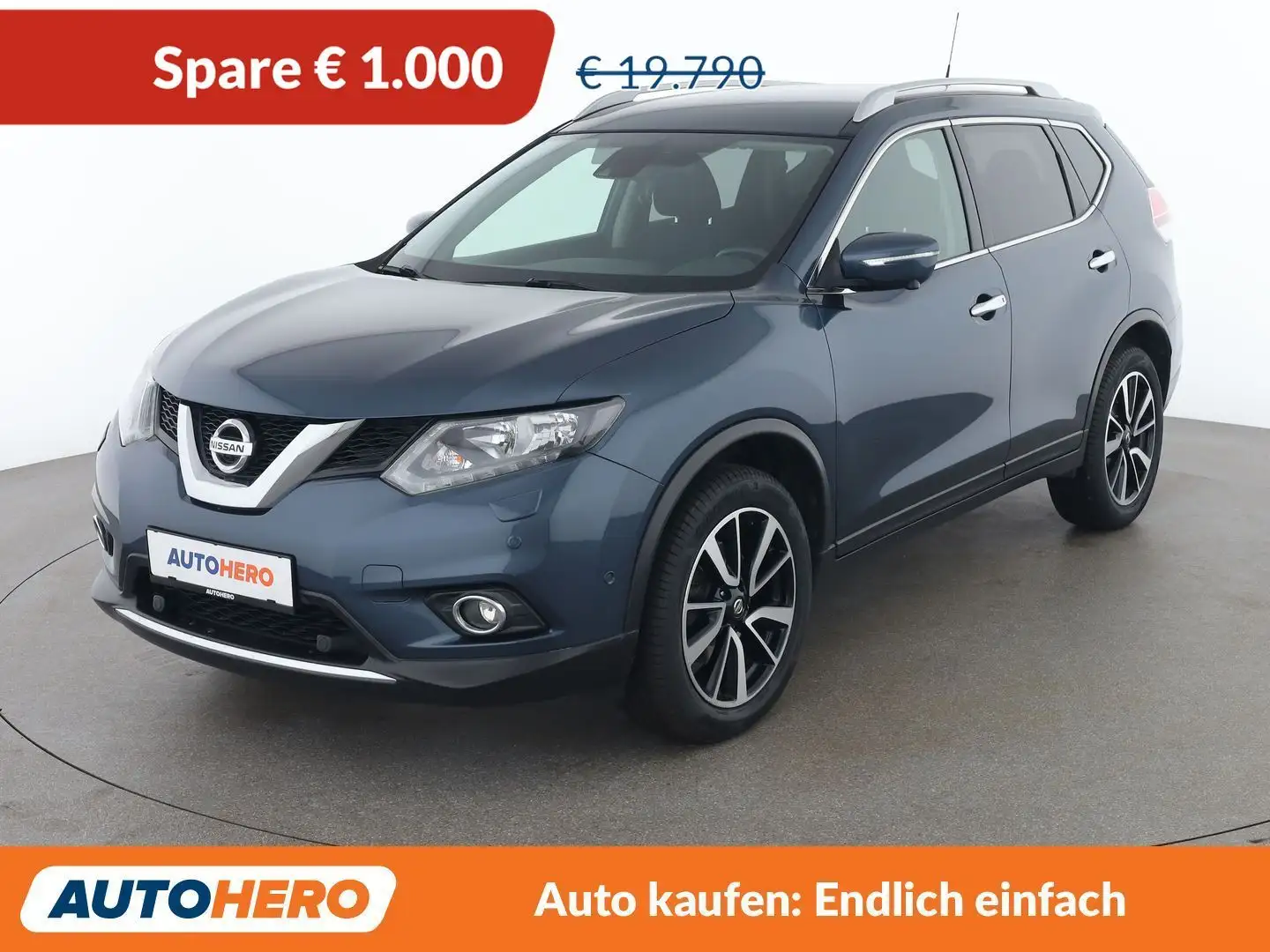 Nissan X-Trail 2.0 dCi N-Vision Blau - 1