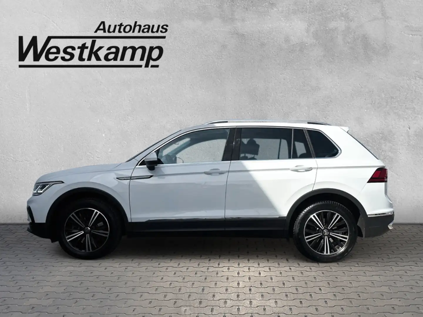 Volkswagen Tiguan Elegance 2,0 TSI DSG 4Motion Anh.Kpl. Ganzj.Reifen Wit - 2