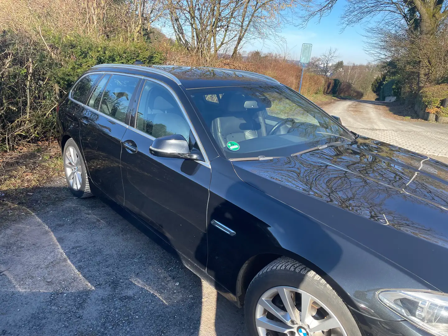 BMW 525 5er Touring Diesel 525d Touring Schwarz - 2