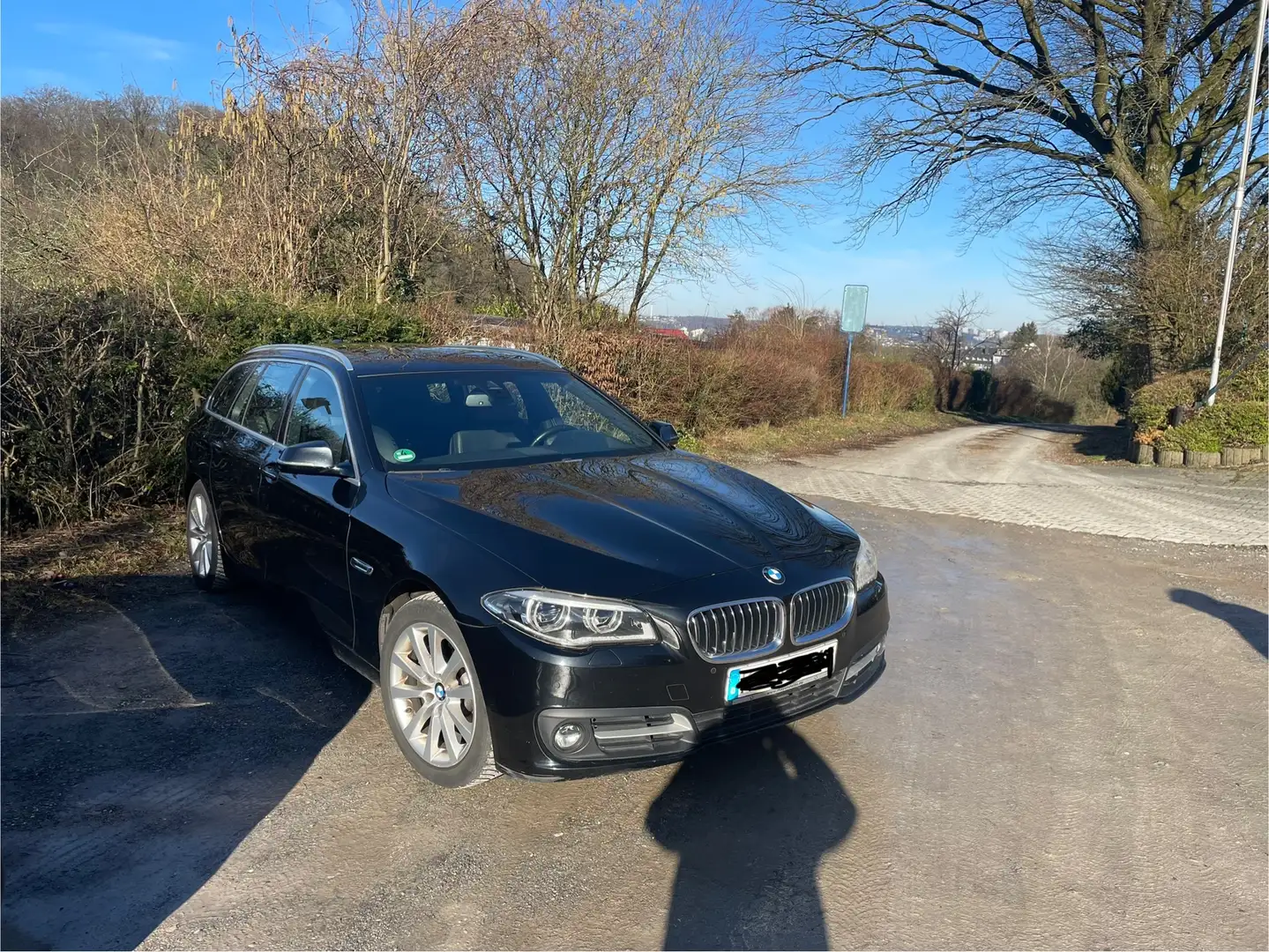 BMW 525 5er Touring Diesel 525d Touring Schwarz - 1