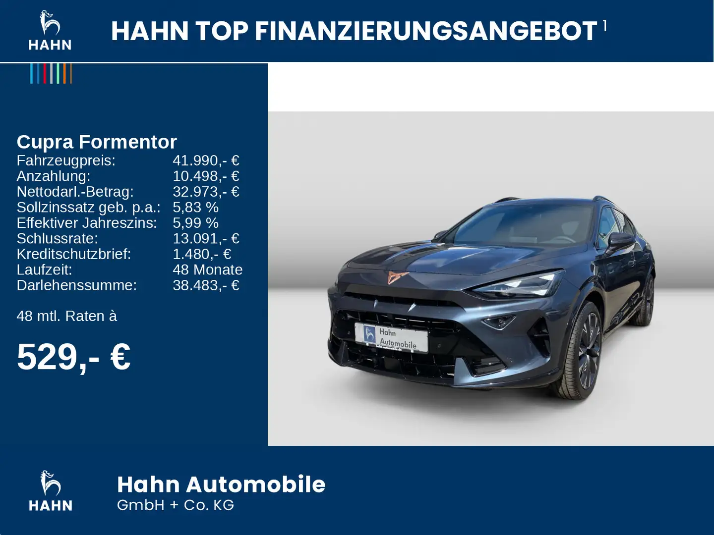 CUPRA Formentor 1.5eTSI DSG 150PS PDC Navi Multifunkti Grijs - 2