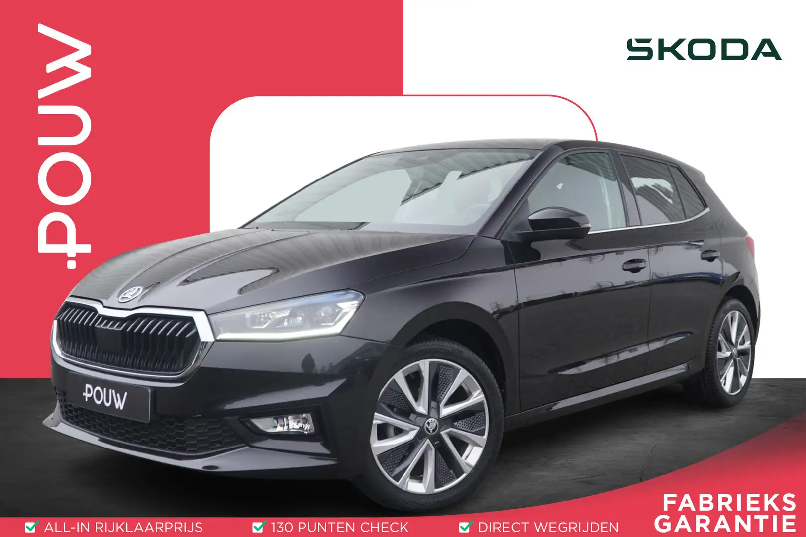 Skoda Fabia 1.0 TSI 95pk Business Edition | Panoramadak | Appl Noir - 1