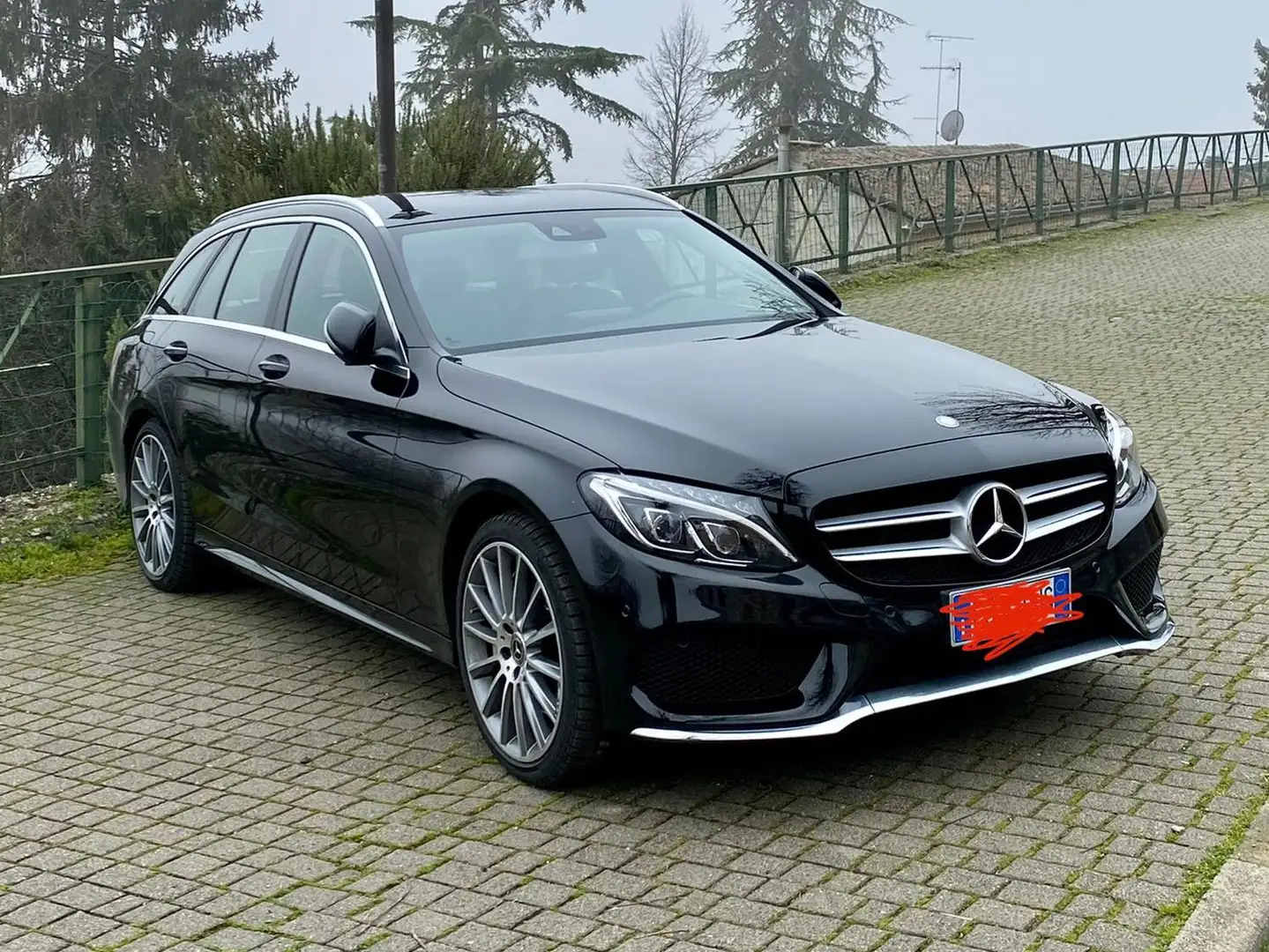 Mercedes-Benz C 250 Classe C250 SW d Sport 4matic auto 9 marce Nero - 1