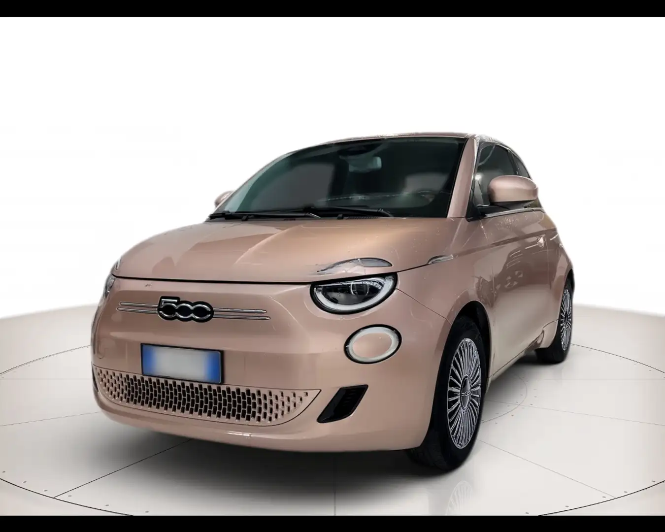 Fiat 500e 42 kWh Icon Paars - 1
