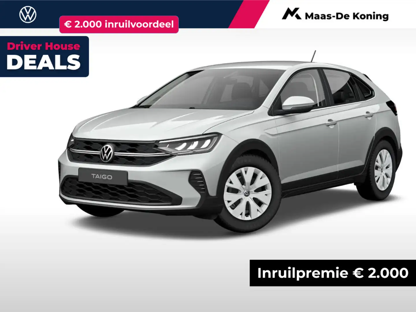 Volkswagen Taigo Edition 1.0 TSI 95 pk 5 versn. Hand · Parkeersenso Wit - 1