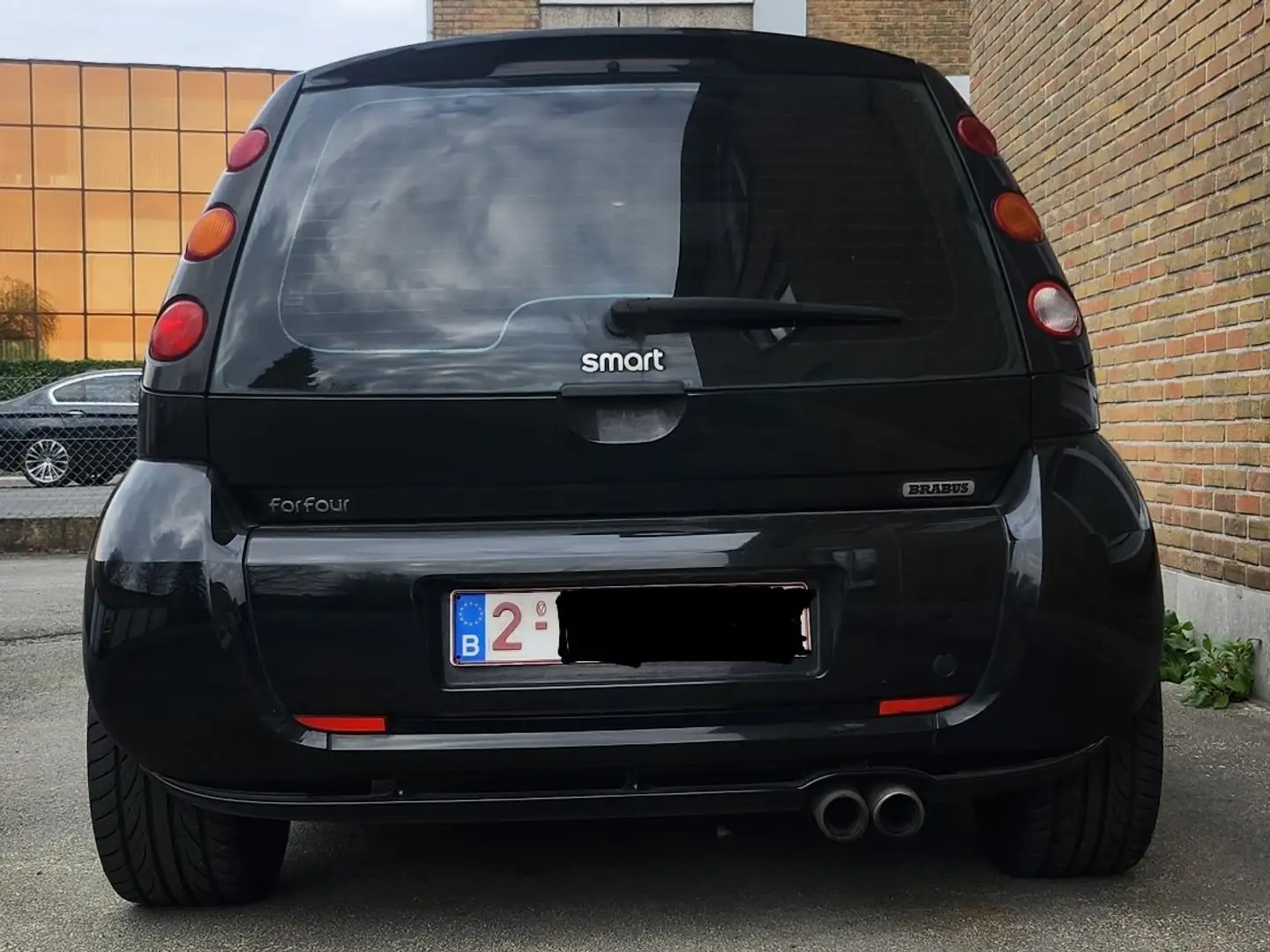 smart brabus TURBO Czarny - 2