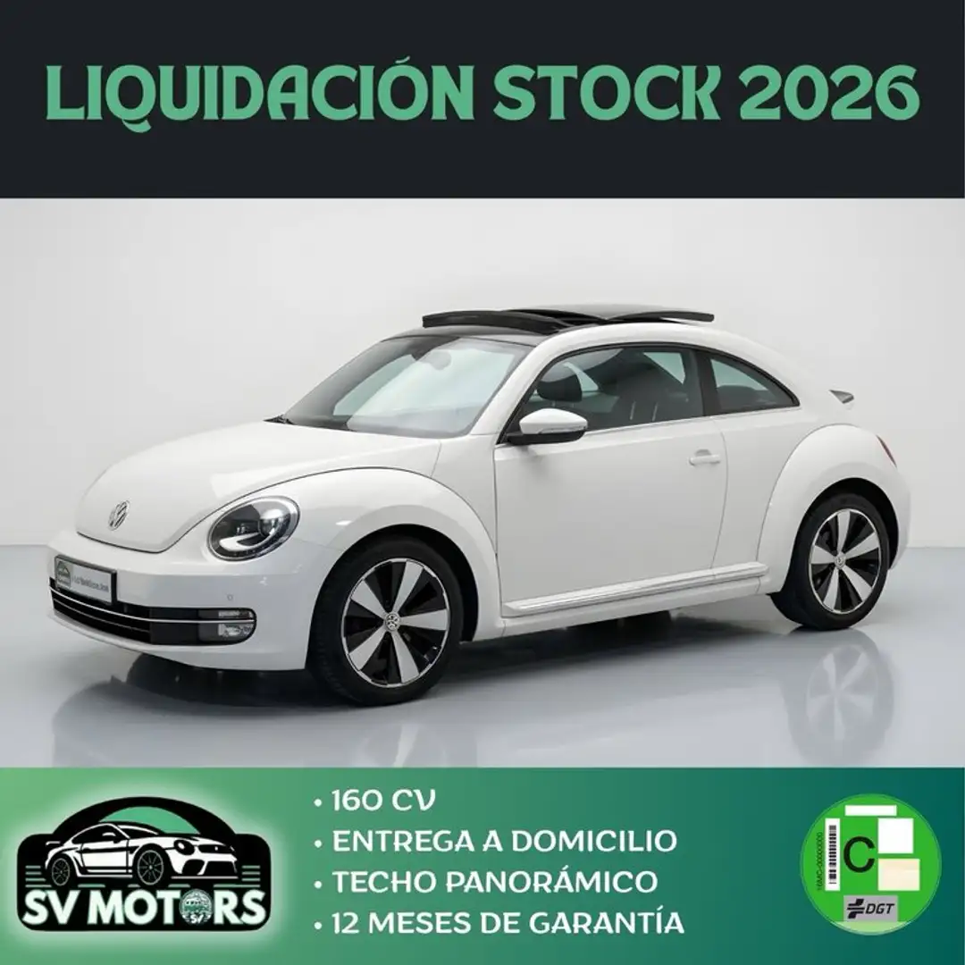 Volkswagen Beetle 1.4 TSI Design 160 Blanco - 1