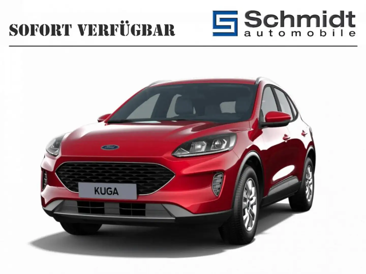 Ford Kuga Cool & Connect 2,0 EBlue 120PS A8 F Rouge - 1