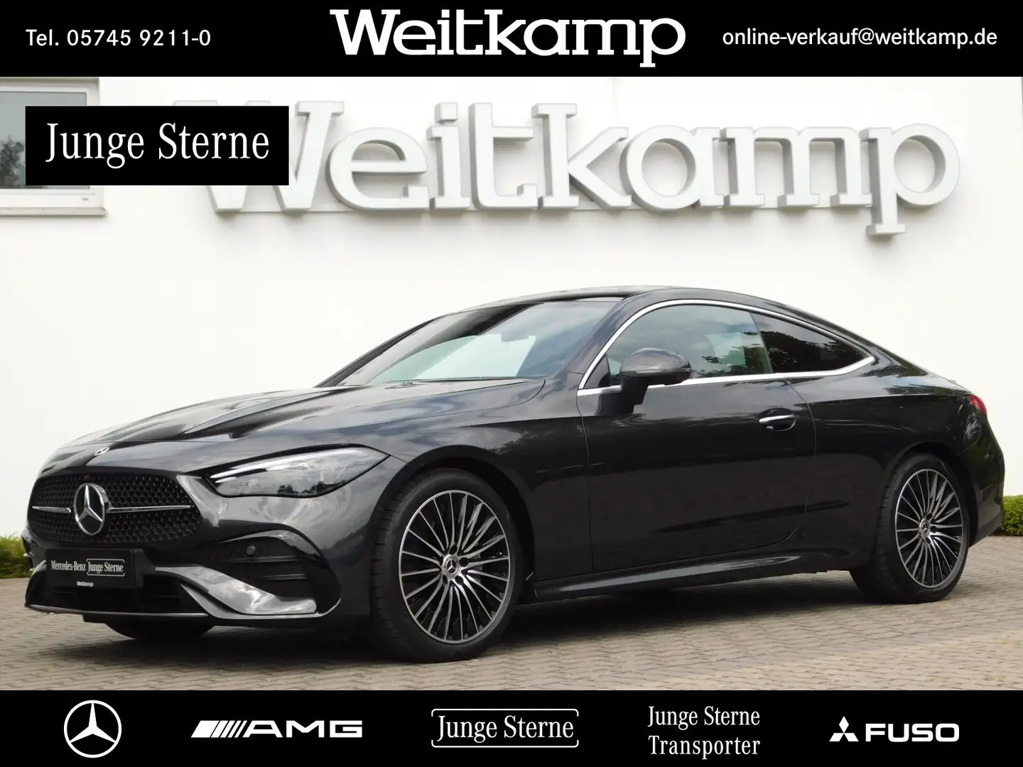 Mercedes-Benz CLE 200 CLE 200 Coupé AMG+Pano+Dig.Light+Burm.+Distronik Grau - 1