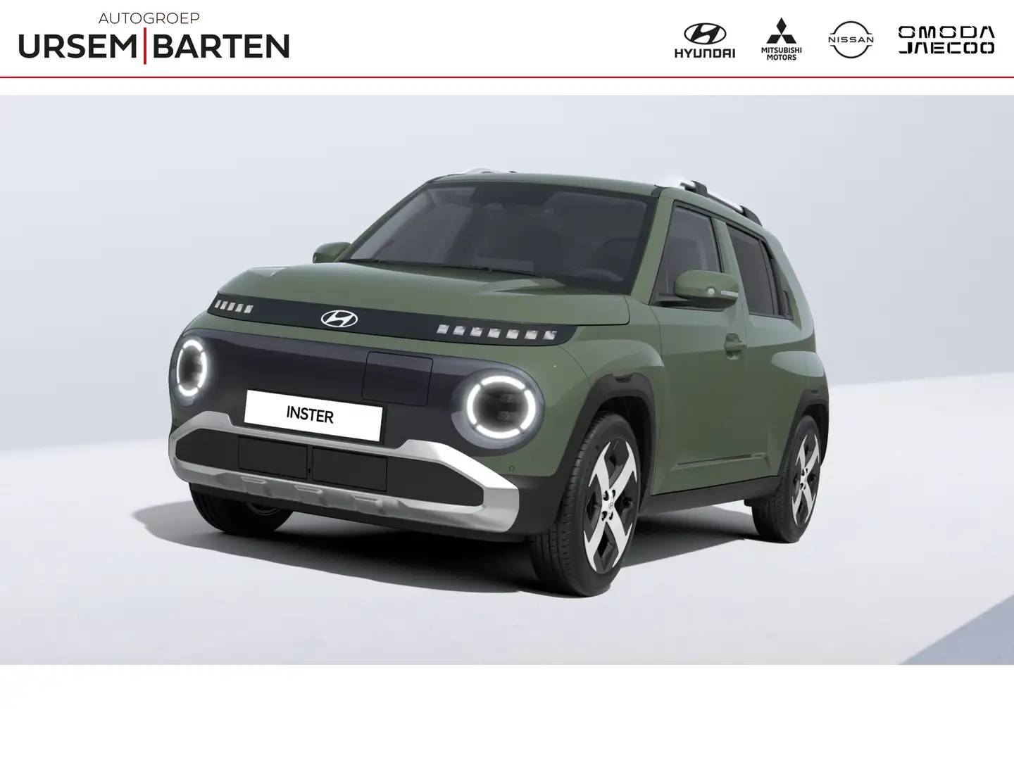 Hyundai Inster Evolve 49 kWh WinterPack | NU VOOR €26.950,- INCLU Vert - 1