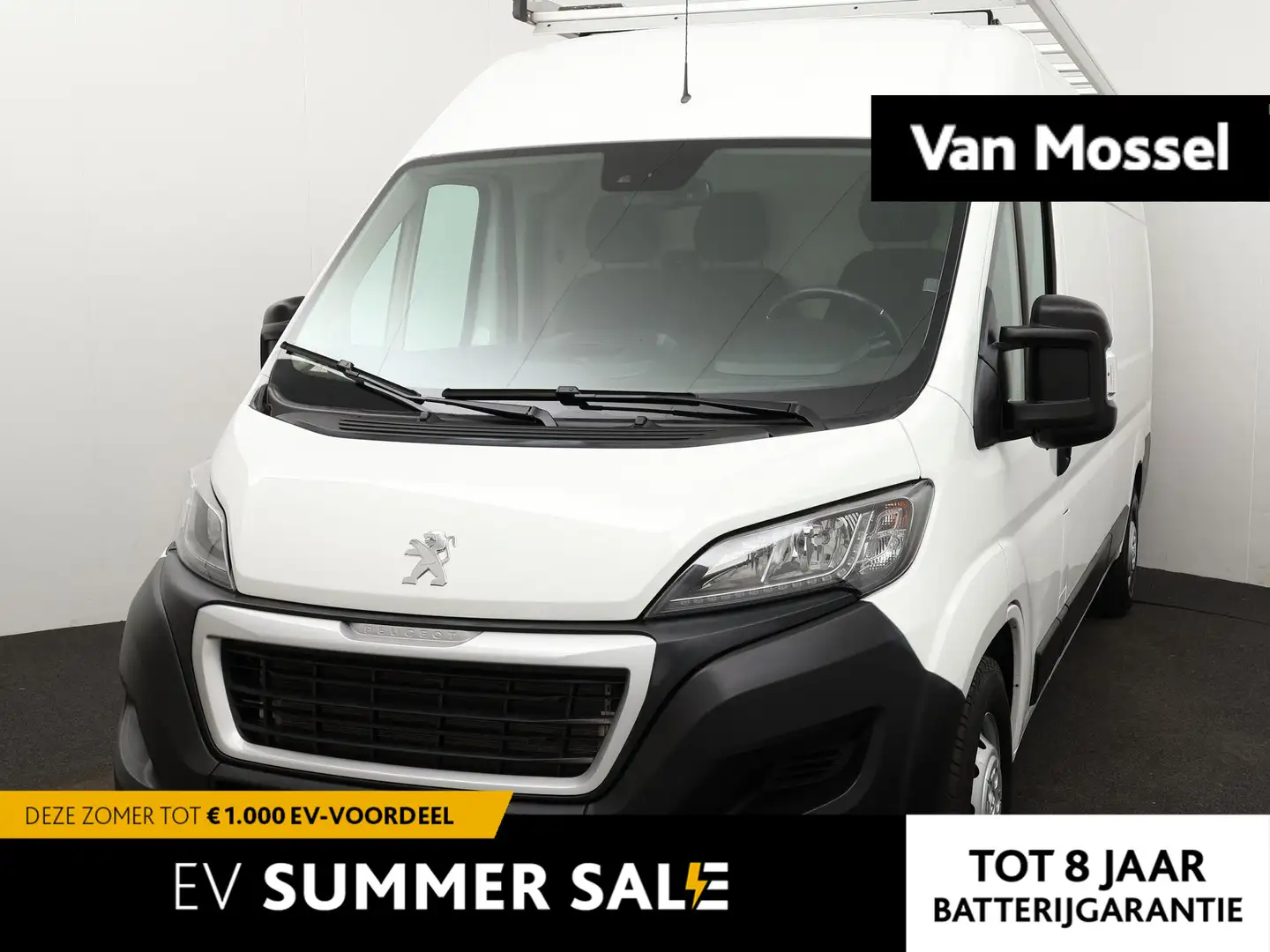 Peugeot Boxer e-Boxer 435 L3H2 Premium 70 kWh | Parkeersensoren Biały - 1