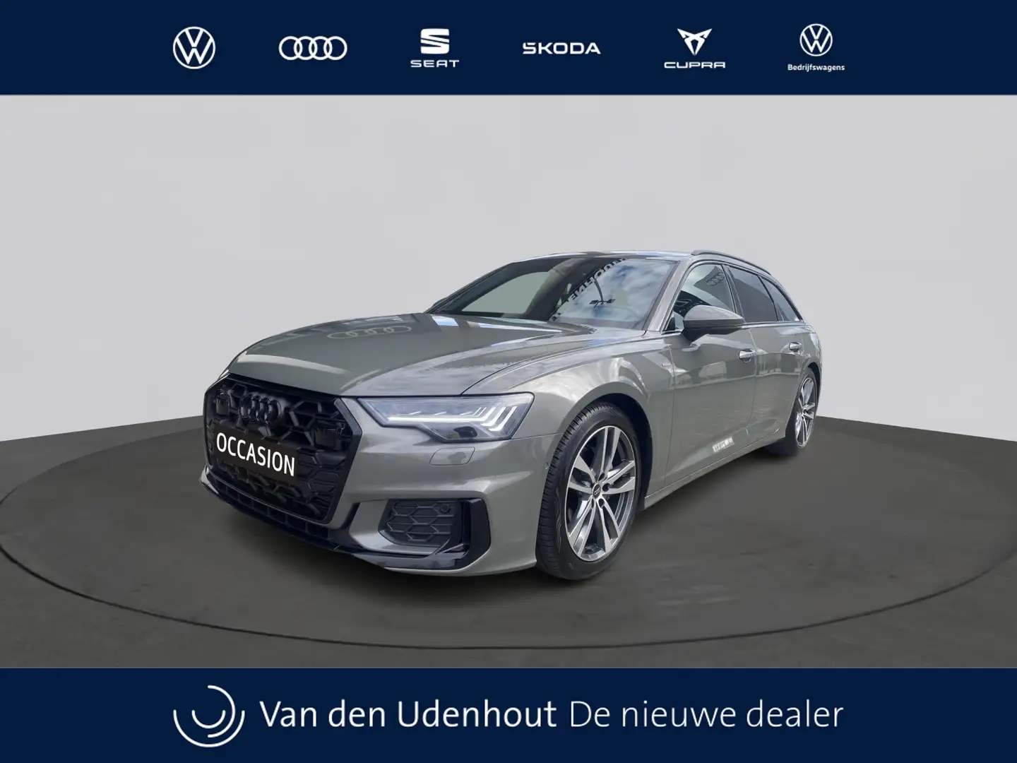 Audi A6 Avant 40 TFSI 204Pk S Edition Competition / Geheug Grijs - 1