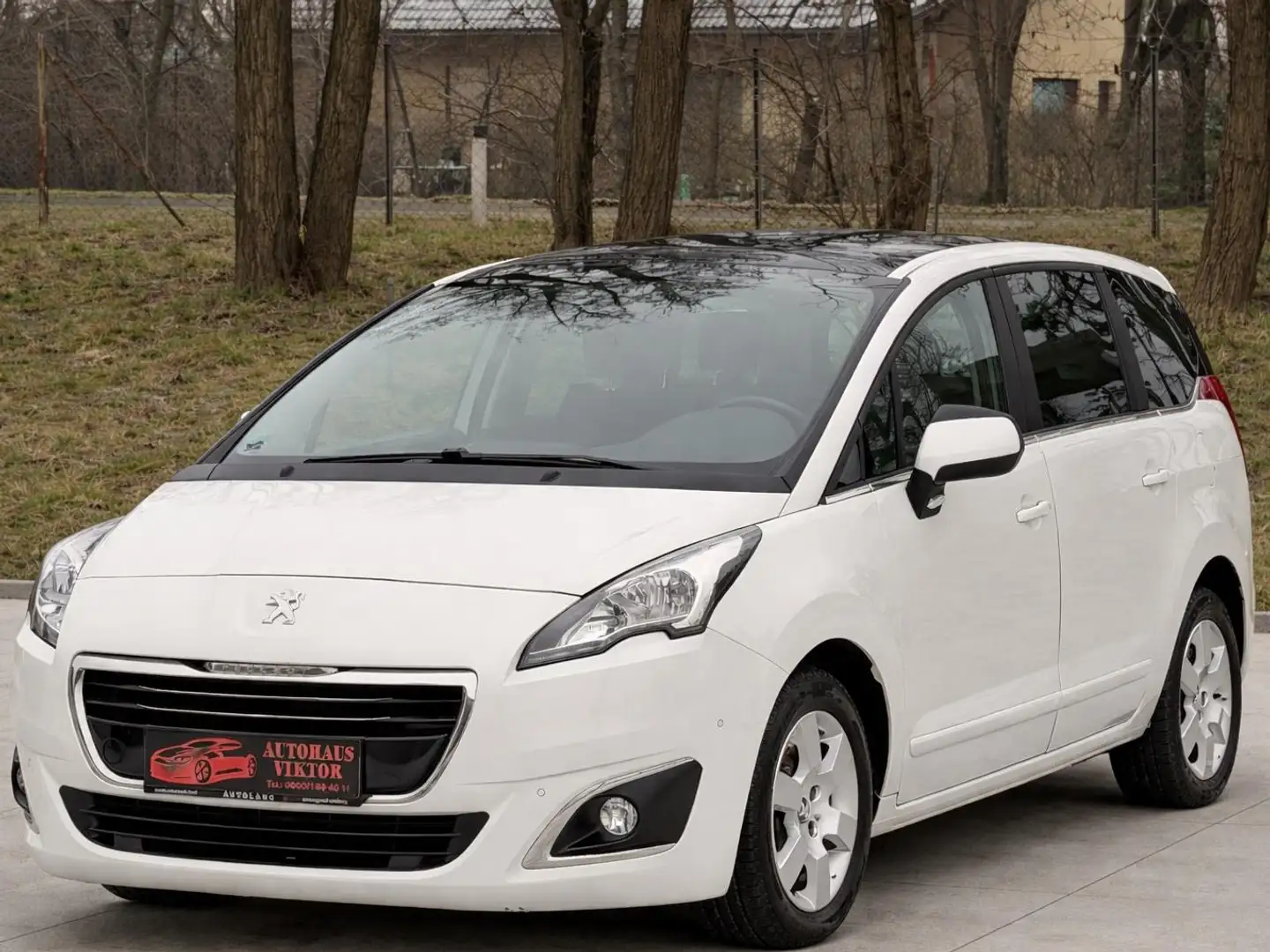 Peugeot 5008 1.6 Blue-HDi Business-Line*GARANTIE 12 MON Weiß - 1