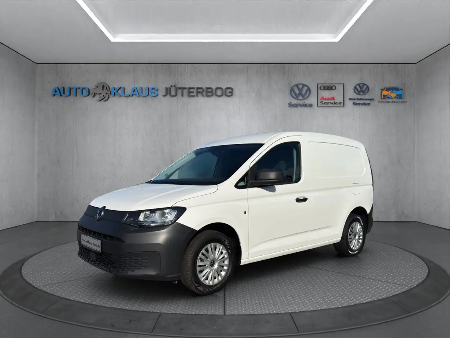 Volkswagen Caddy Cargo 2.0 TDI (EURO 6d) Klimaanlage AZV Navi Weiß - 2