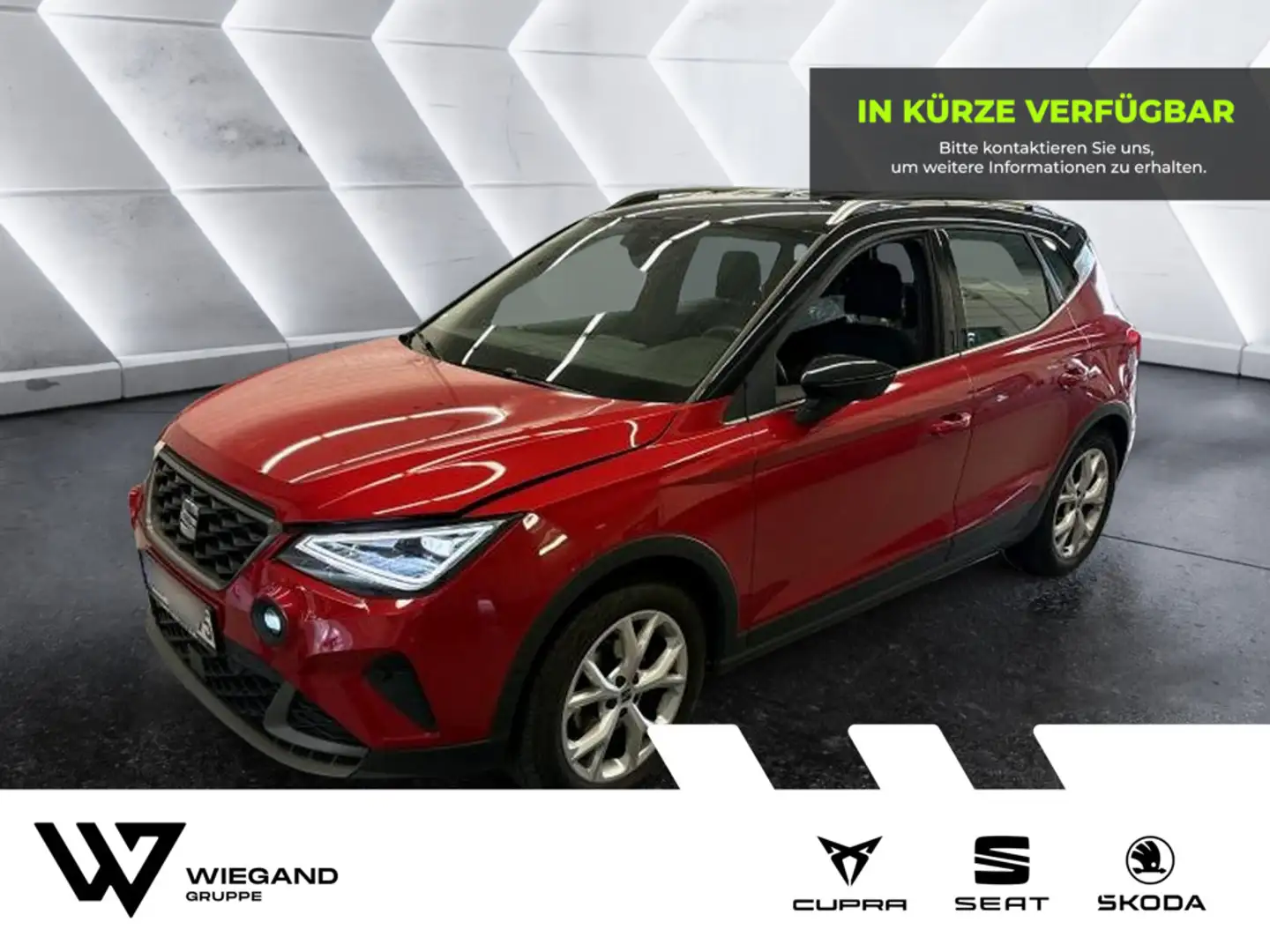 SEAT Arona 1.5 TSI FR Beats SHZ AHK ACC FACEL. LED Rouge - 1