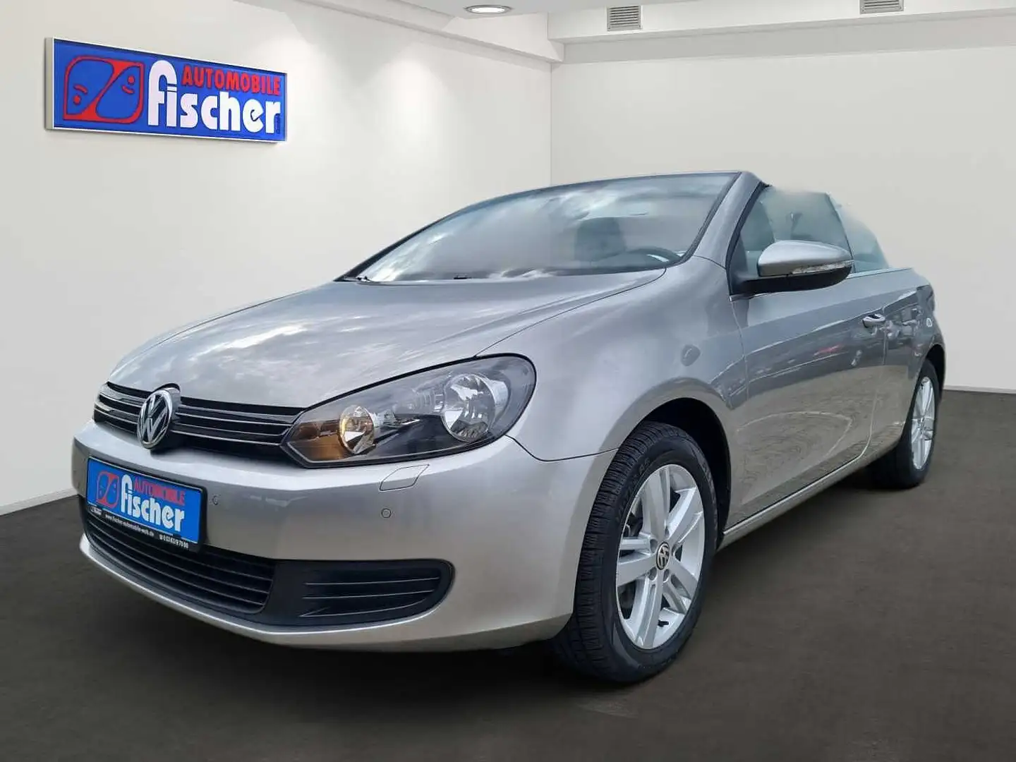 Volkswagen Golf Cabriolet 1.2 TSI BMT Navi 4Season Bluetooth Kette Neu Zilver - 1