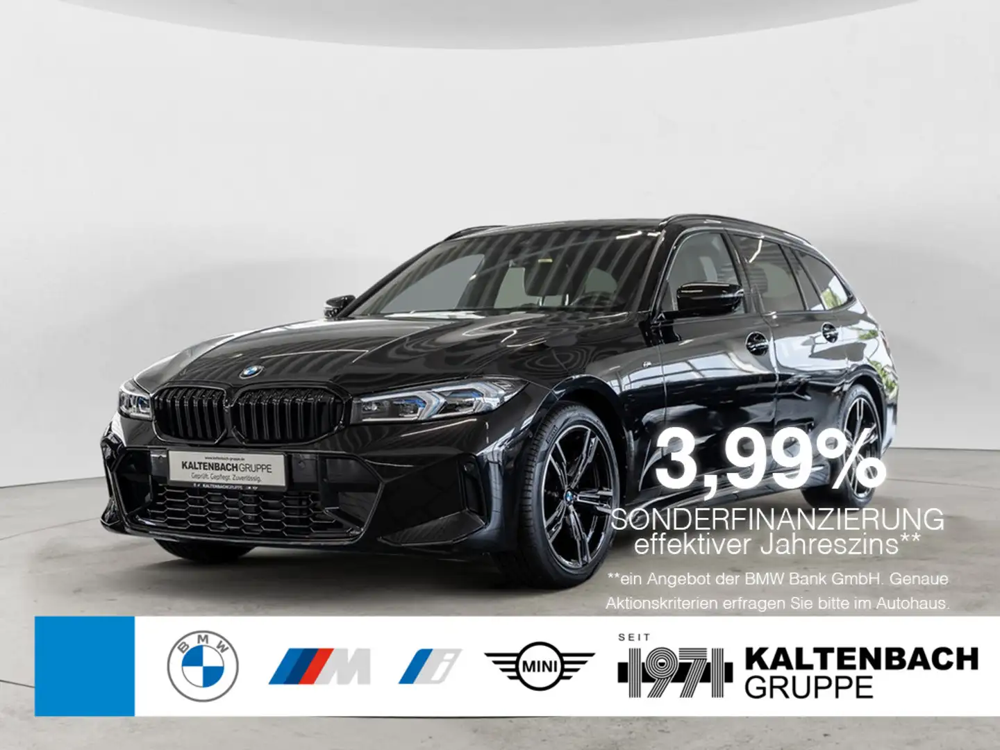 BMW 318 i Touring M-Sport FACEL. PANO HUD 360° LED Schwarz - 1