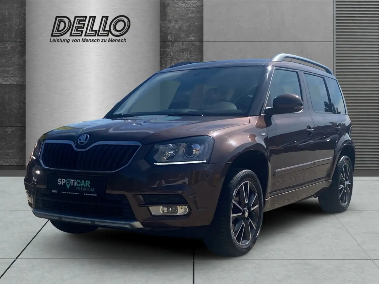 Skoda Yeti 1.2 TSI DRIVE AHK-abnehmbar Bi-Xenon Kurvenlicht 2 Marrón - 1