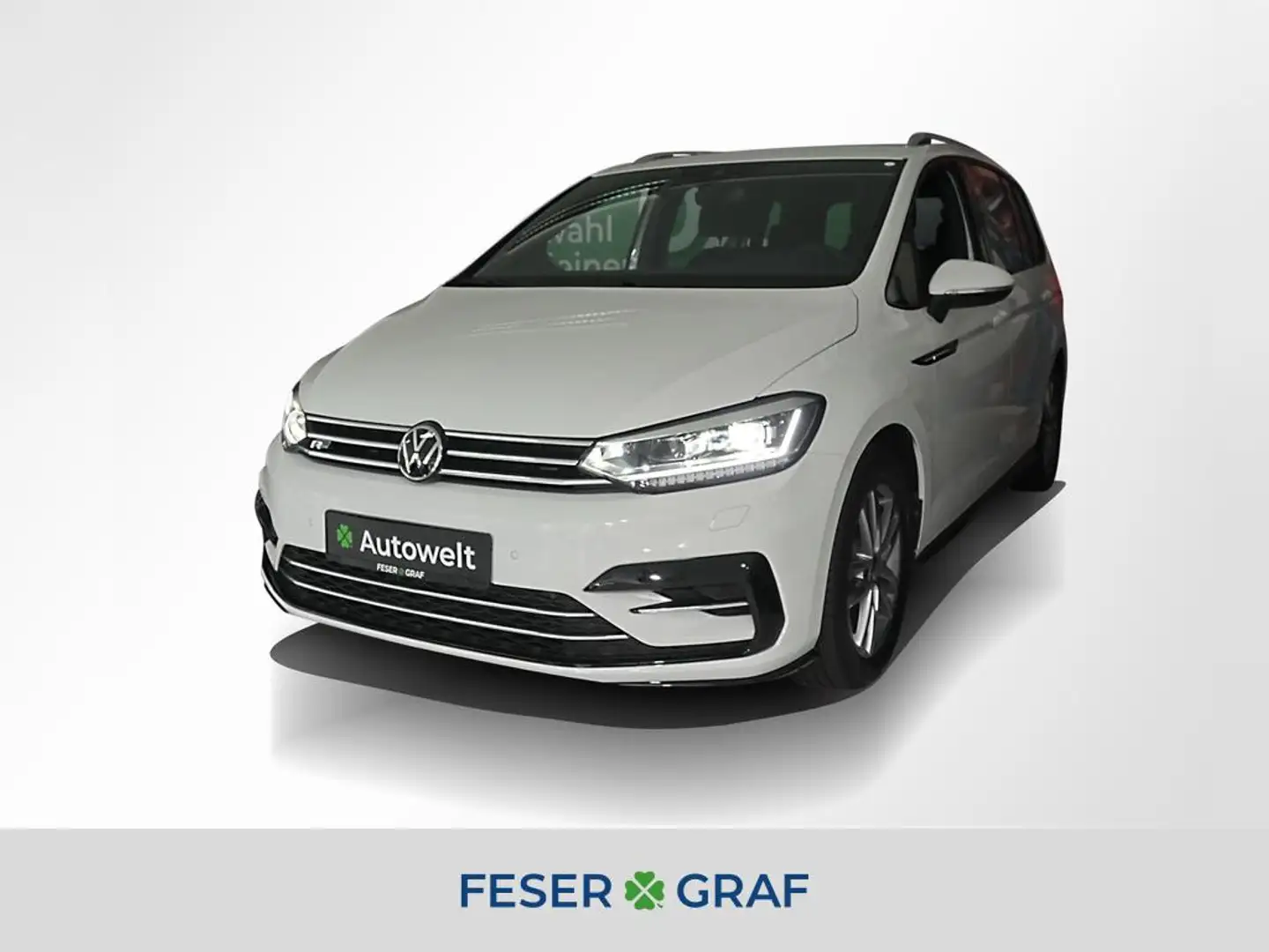 Volkswagen Touran Comfortline 2.0 TDI LED, NAVI, R-Line, RFK Weiß - 1