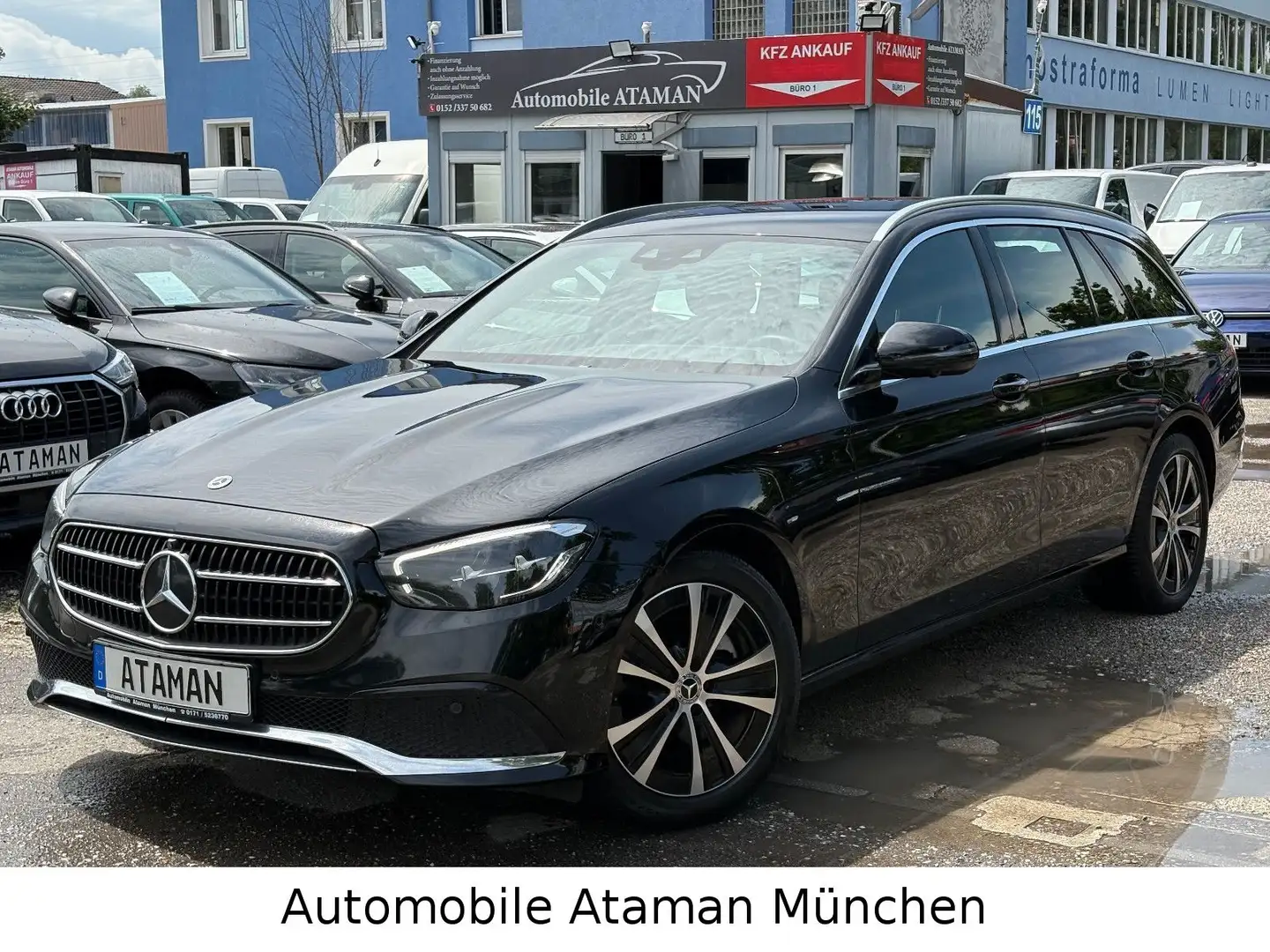 Mercedes-Benz E 300 dT 4Matic 9G Avantgarde Leder Navi LED Wide Noir - 1