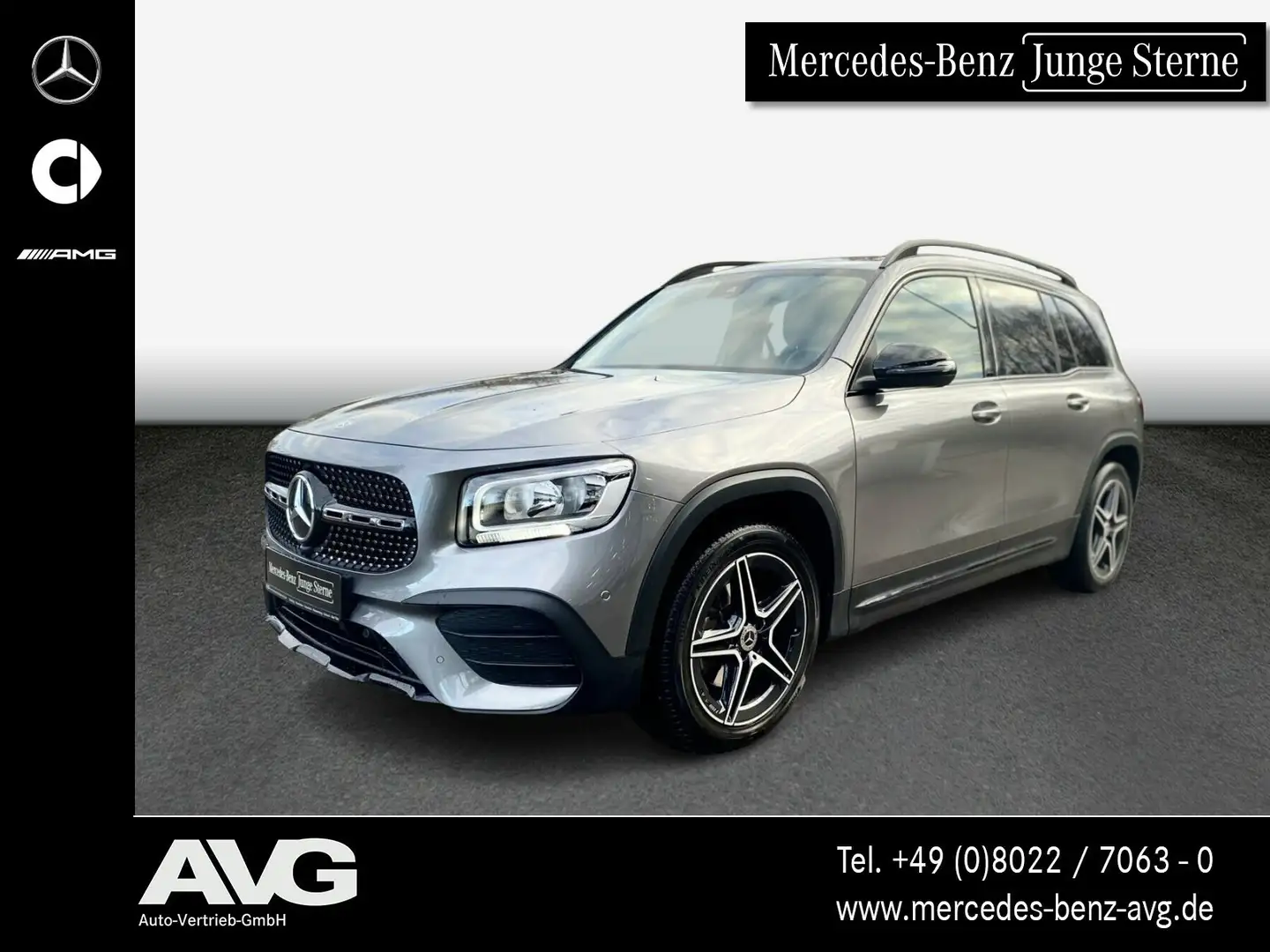 Mercedes-Benz GLB 250 GLB 250 4MATIC MBUX|NAVI|SHZ|RFK|AMG|19" AMG Line Grau - 1