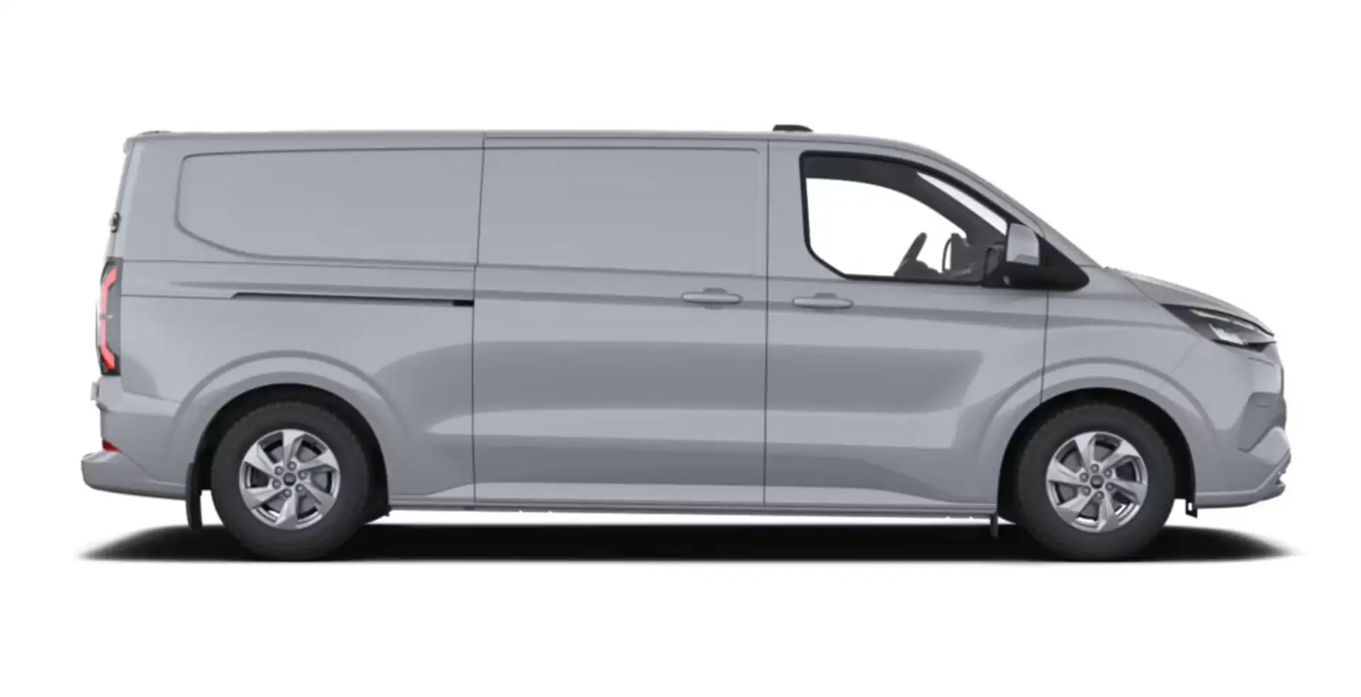 Ford E-Transit Custom Limited 71kWh L2 AHK LED SHZ 3S 160 kW (... Grau - 2