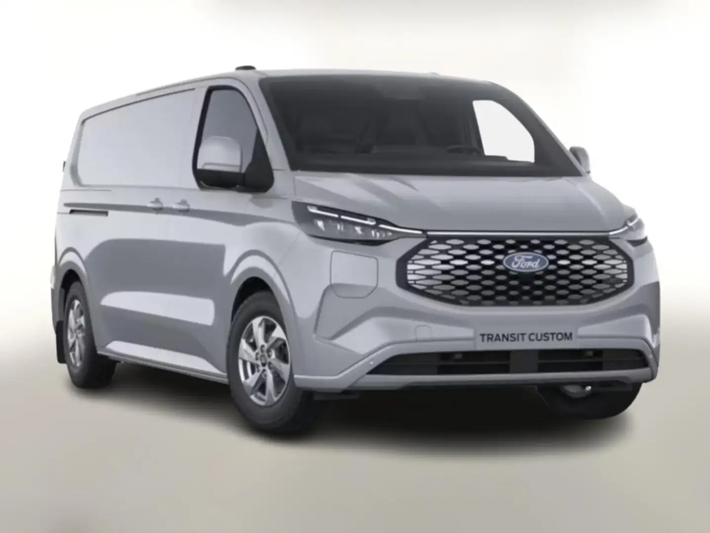 Ford E-Transit Custom Limited 71kWh L2 AHK LED SHZ 3S 160 kW (... Grau - 1