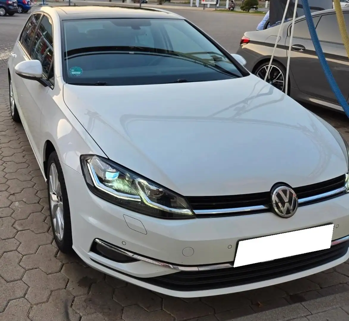 Volkswagen Golf Golf 5p 2.0 tdi Highline 150cv dsg R-Line Weiß - 2
