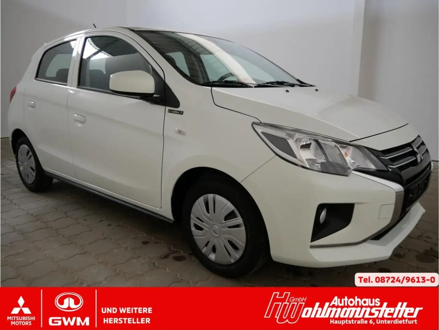 Mitsubishi Space Star Select, Klimaanlage,ZV mit Funkfernbed.,Radio/USB Weiß - 1