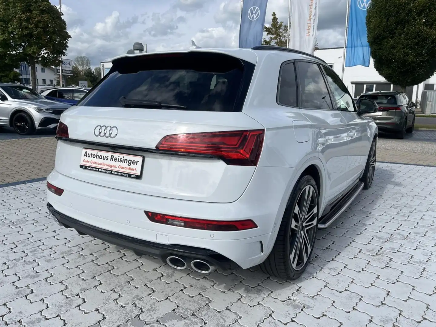 Audi Q5 SQ5 TDI tiptronic (Panorama,Matrix,Navi) Klima Blanco - 2