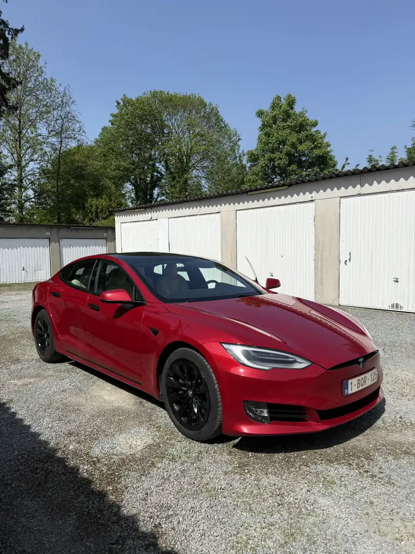 Tesla Model S Maximale Reichweite Roşu - 2