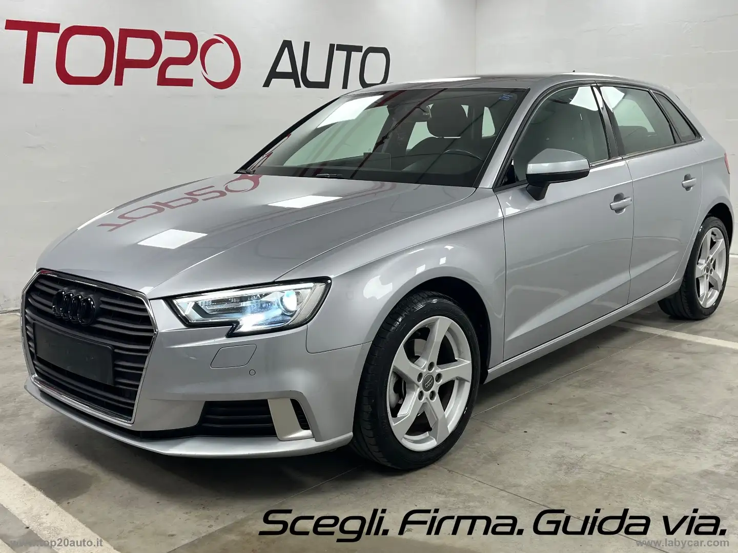 Audi A3 SPB 30 TDI S tronic Sport Argent - 1