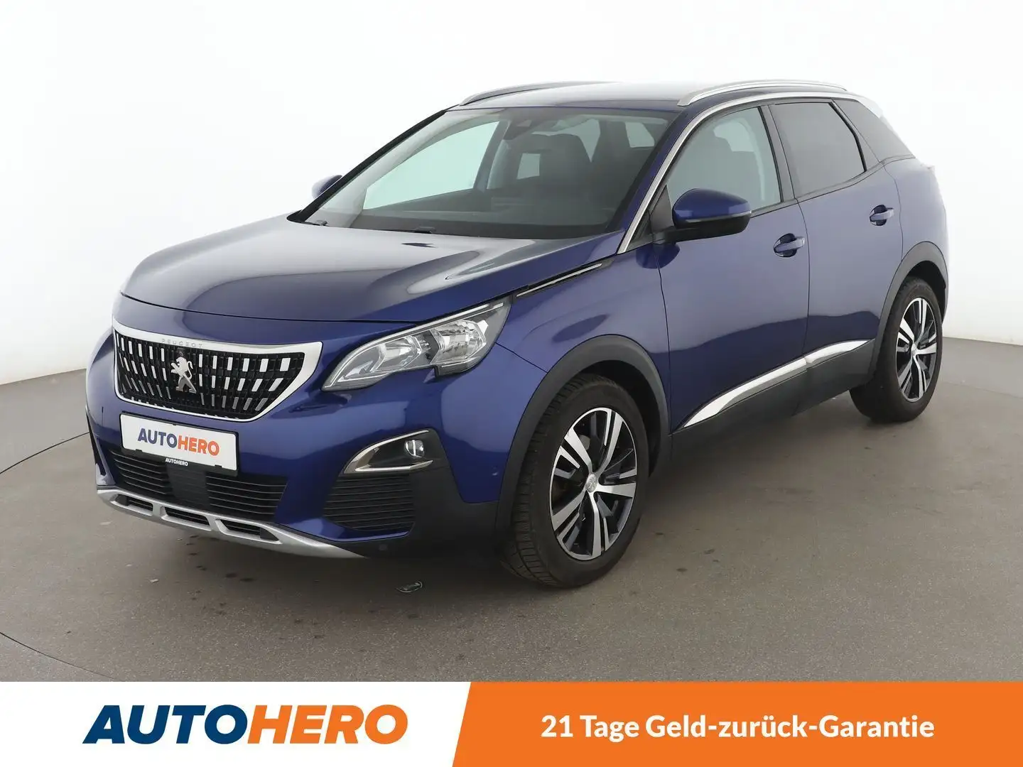 Peugeot 3008 1.2 PureTech Allure Aut*NAVI*TEMPO*CAM*PDC* Blau - 1
