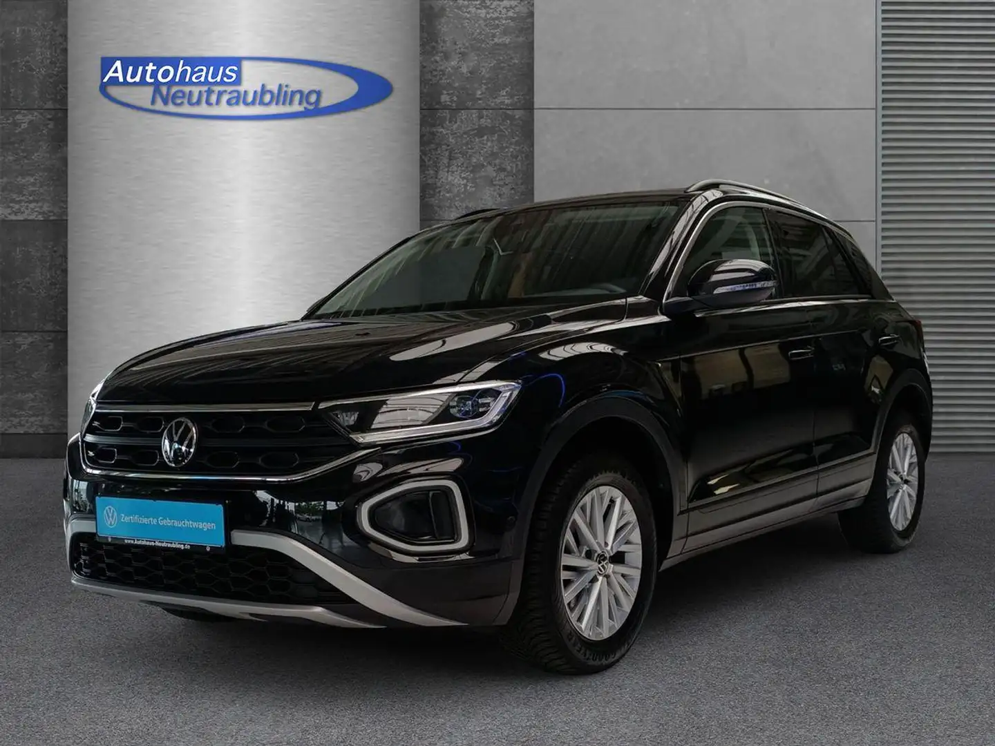 Volkswagen T-Roc 1.0 TSI "LIFE" 116 PS +LED+NAVI+KLIMA+ Schwarz - 2
