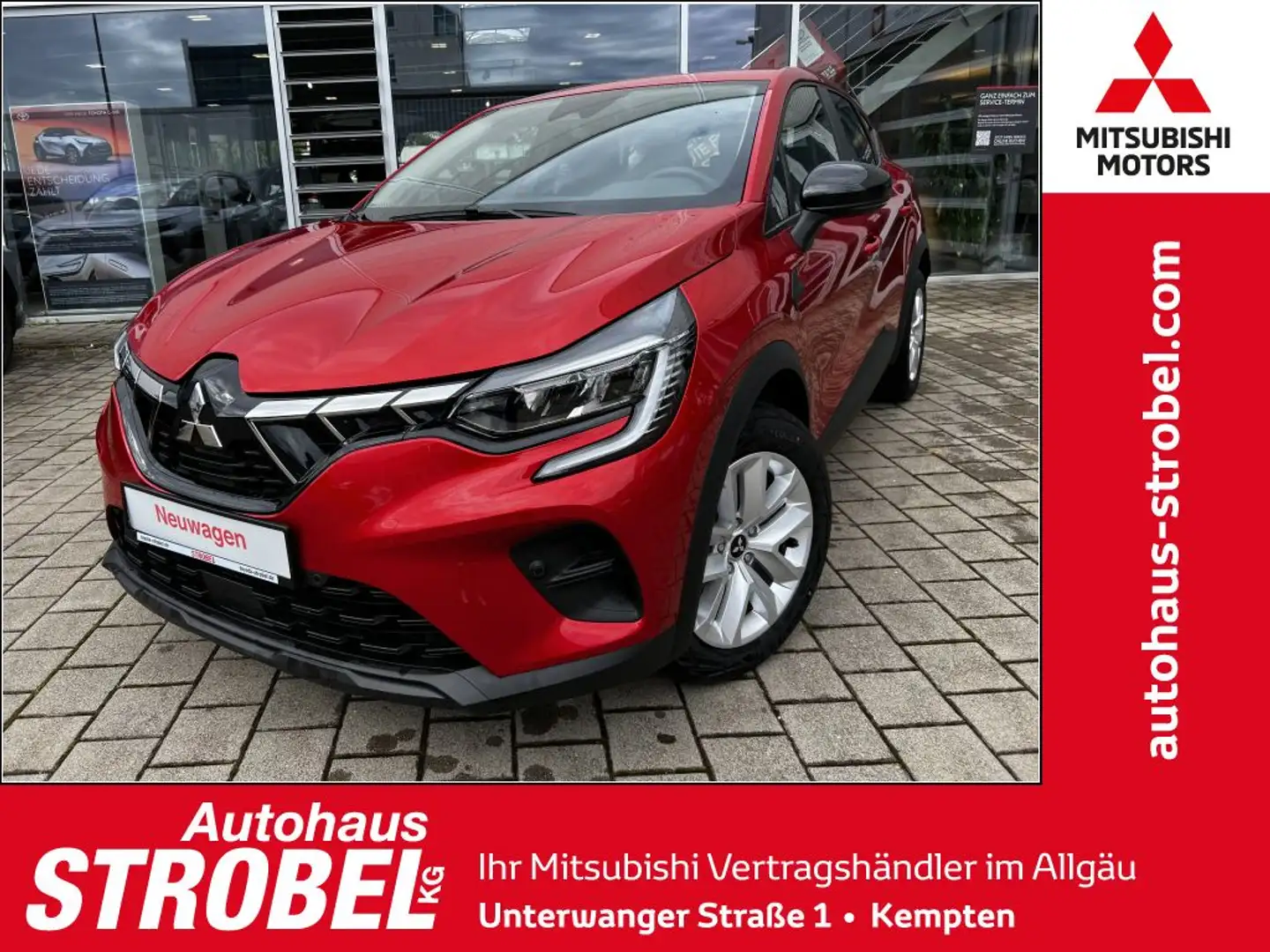 Mitsubishi ASX 1.0 Turbo BASIS Červená - 1